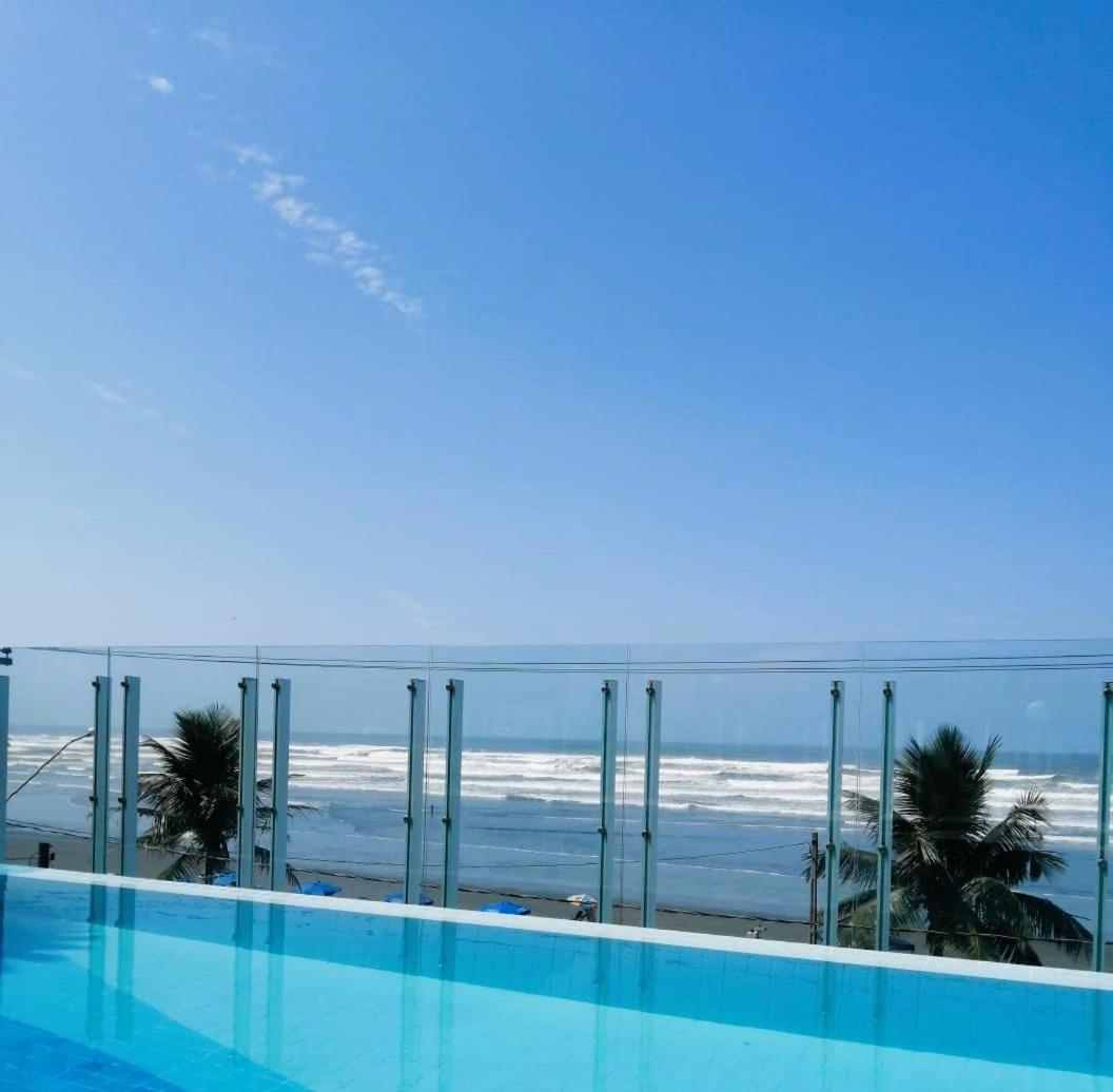 Apartamento, Ampla Sacada Com Vista Para O Mar! Itanhaém Εξωτερικό φωτογραφία